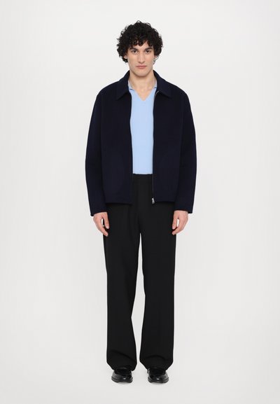 sandro JACKET DOUBLE FACE - Suvejakk - bleu royal