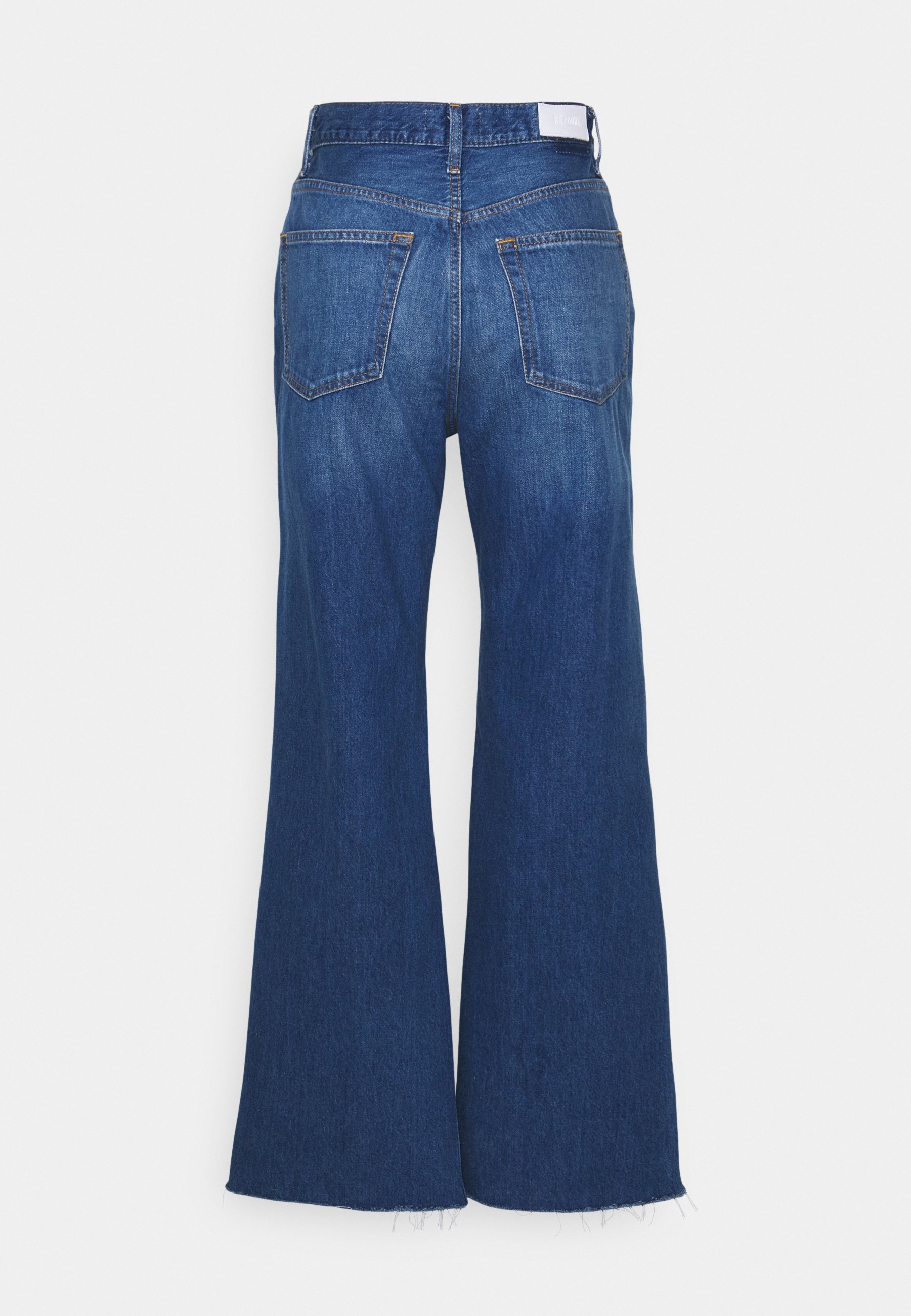 WIDE LEG - Flared Jeans - broken blue 