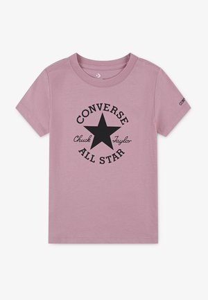 Converse Print T-shirt - lotus pink
