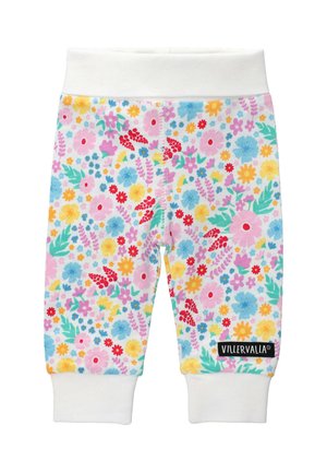 FLOWER - Legging - weiß