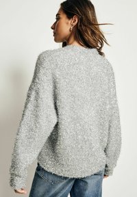 Next REGULAR FIT - SPARKLE TINSEL  - Kardigán - silver
