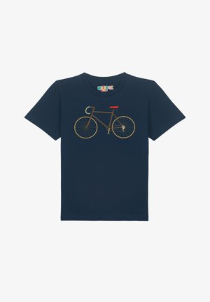 watapparel FAHRRAD - T-shirt print - french navy