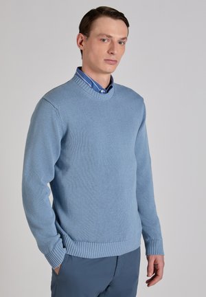 CREW-NECK ZANONE - Jersey de punto - sky blue