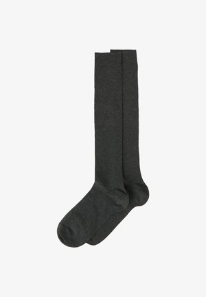 Calzedonia SHORT - Calcetines hasta la rodilla - grau anthracite grey blend