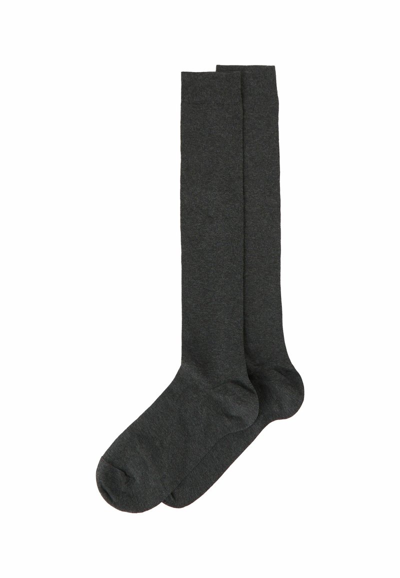 Calzedonia SHORT - Knæstrømper - grau anthracite grey blend