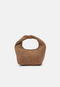 Gina Tricot BRAIDED - Mala de mão - camel