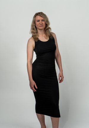 Jerseykleid - black