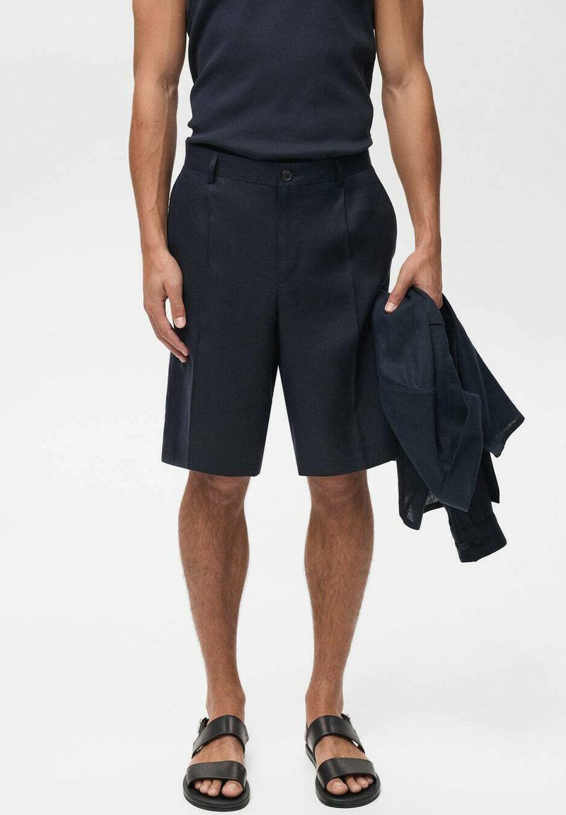 Mango Shorts - royal blue