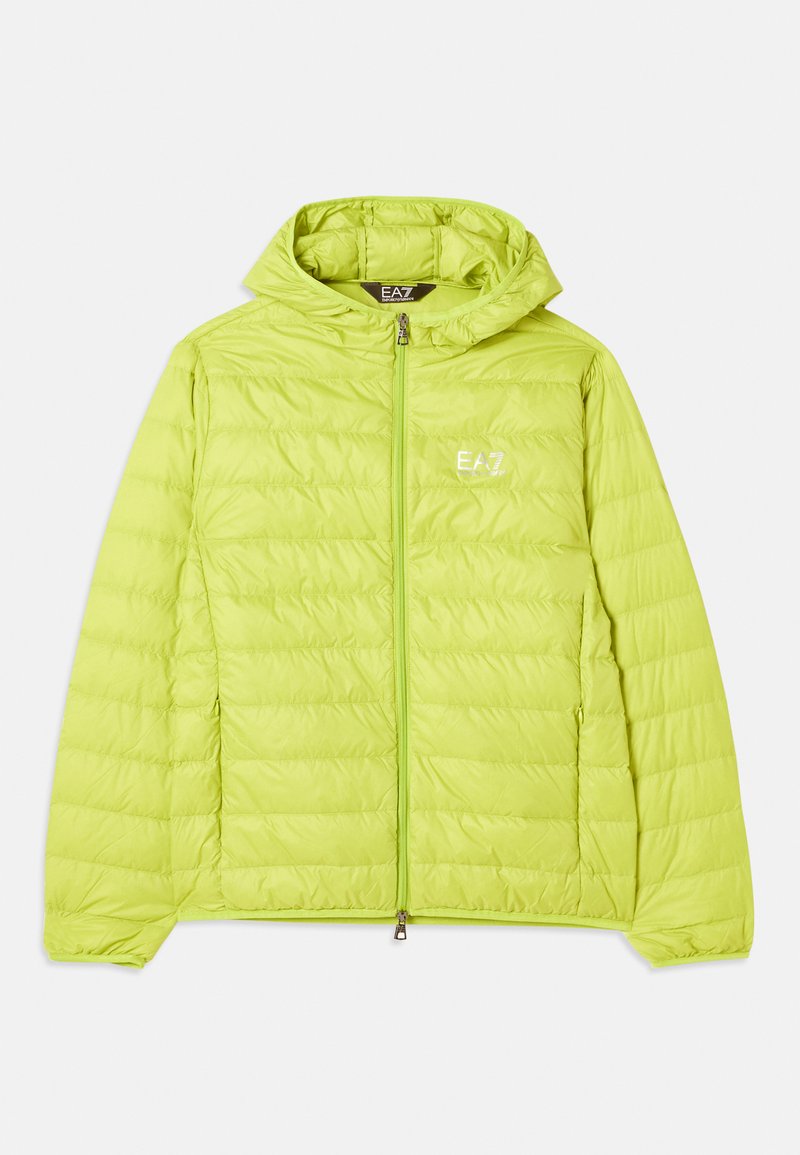 EA7 Emporio Armani Gewatteerde jas neongeel EA7 Emporio Armani Gewatteerde jas neongeel