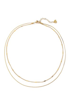 MIXED CABLE AND BEAD  - Ketting - goldfarben