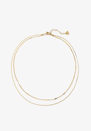 Hey Happiness MIXED CABLE AND BEAD - Necklace - goldfarben