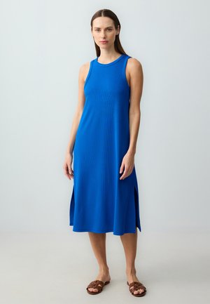 Strickkleid - blue