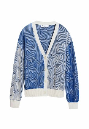 Desigual TWO-TONE - Cardigan - blue