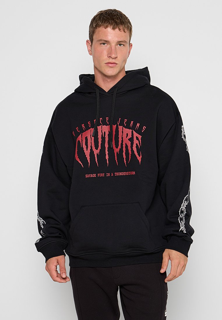 Versace Jeans Couture Hoodie zwart