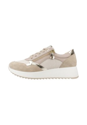 CAPRICE Stivali alti da donna senza tacco al ginocchio vegani, Grigio (Dk Grey Str.), 36 EU