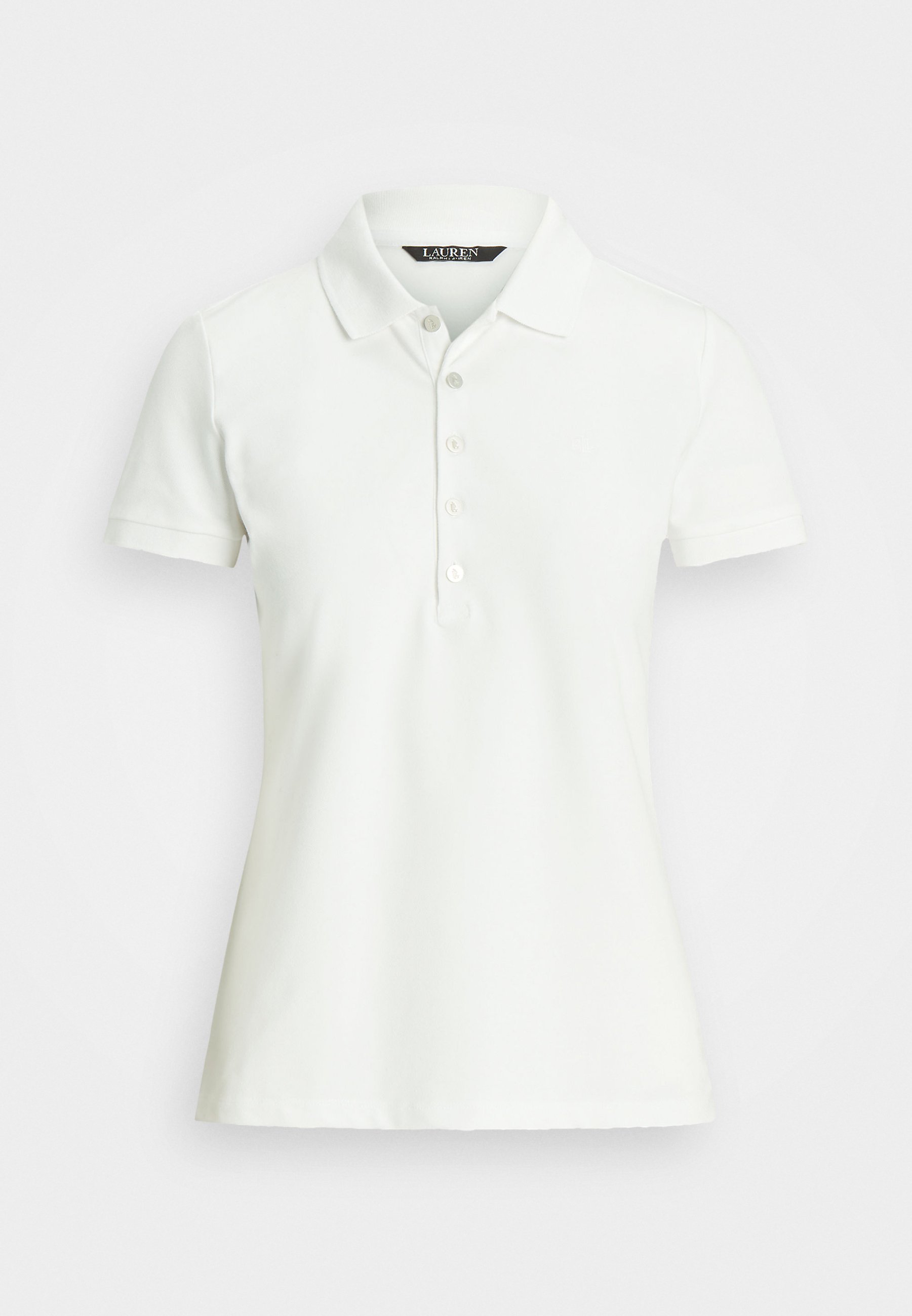 ラルフ・ローレン Lauren Ralph Lauren ストレッチ Pique Polo Shirt レディース シャツ トップス White Women's Lauren Ralph Lauren Stretch Piqué Polo Shirt
