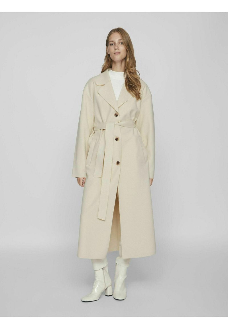 VILA GEBUNDENER LONGLINE Trenchcoat birch/beige Zalando.de