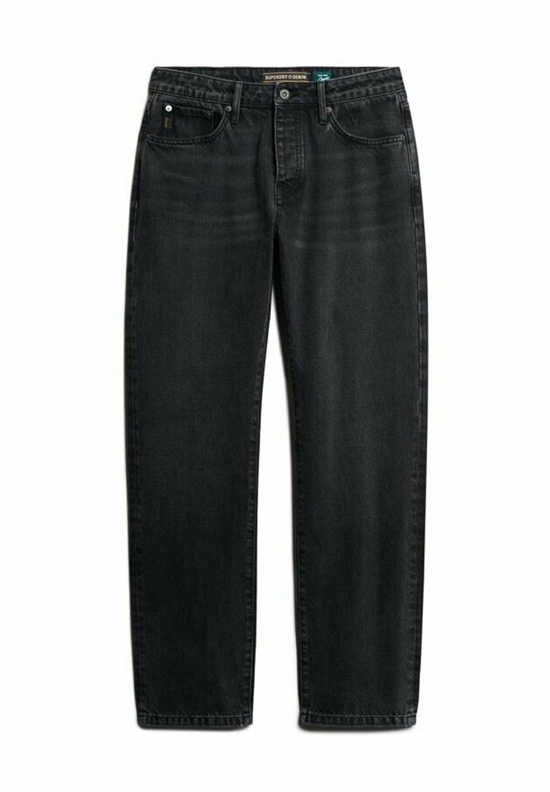 Superdry & Co Straight leg jeans zwart