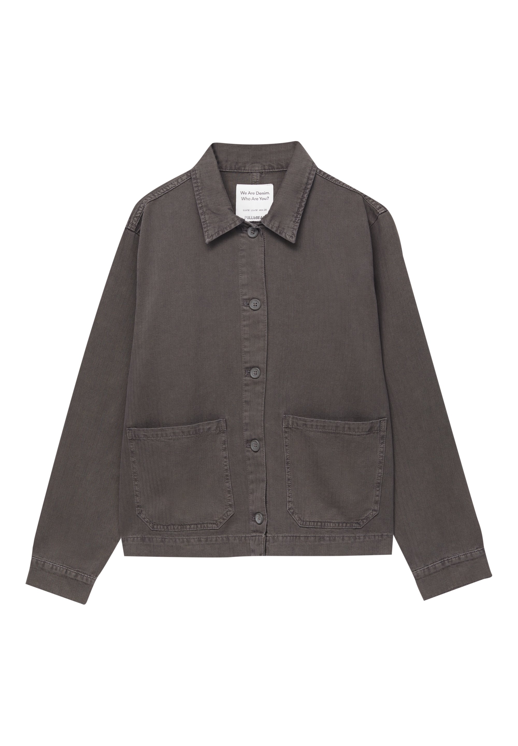 Dark Grey Denim Jacket