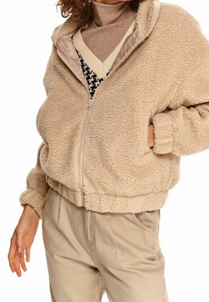 Giacca in pile - beige
