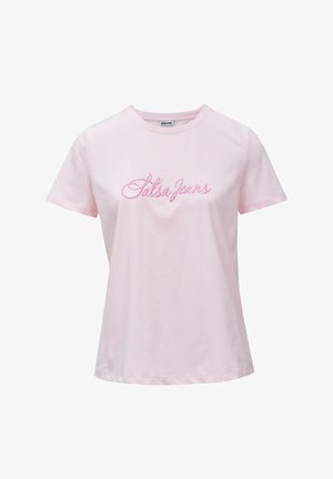 Salsa Jeans, SALSA JEANS T-SHIRTS SLIM - Print T-shirt - rosa