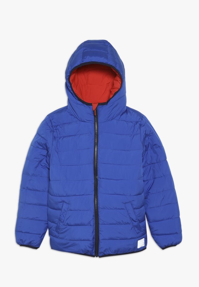 REVERSIBLE FUJI - Vinterjakke - fire orange/cobalt