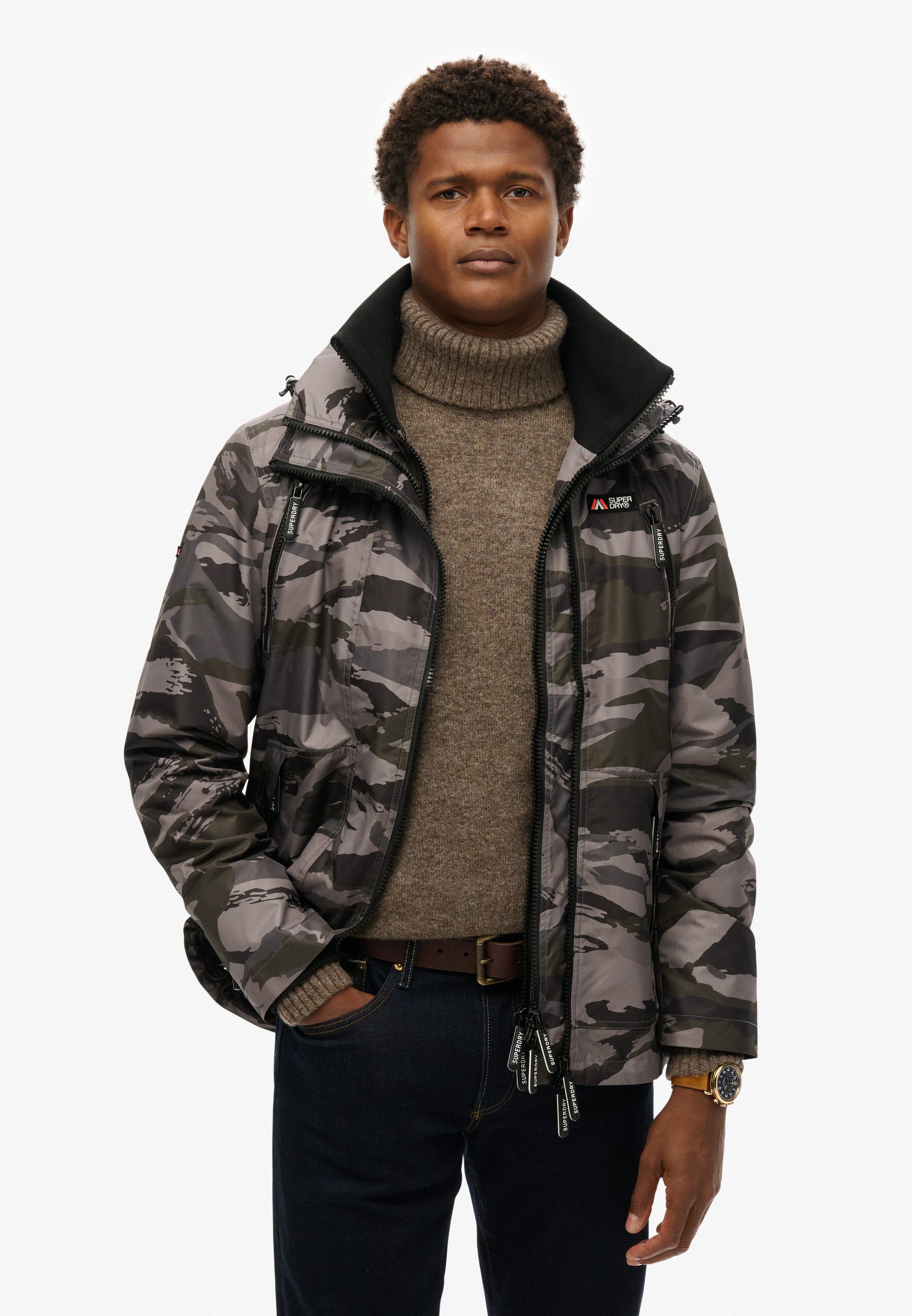 Ski Jacket Camo Superdry Jacket Superdry, Ski Freestyle Core