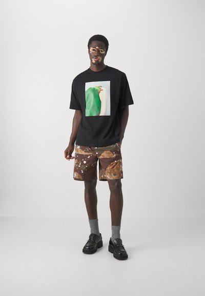 MSGM T-shirts print - black