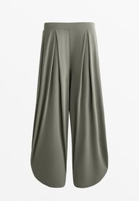 SOFT TOUCH FLOATY PUFFED - Pantaloni - khaki