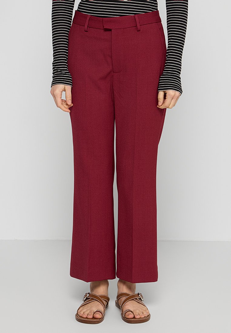 closed Broek bordeauxrood closed Broek bordeauxrood