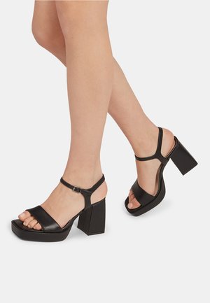 Bata Sandali con tacco - schwarz