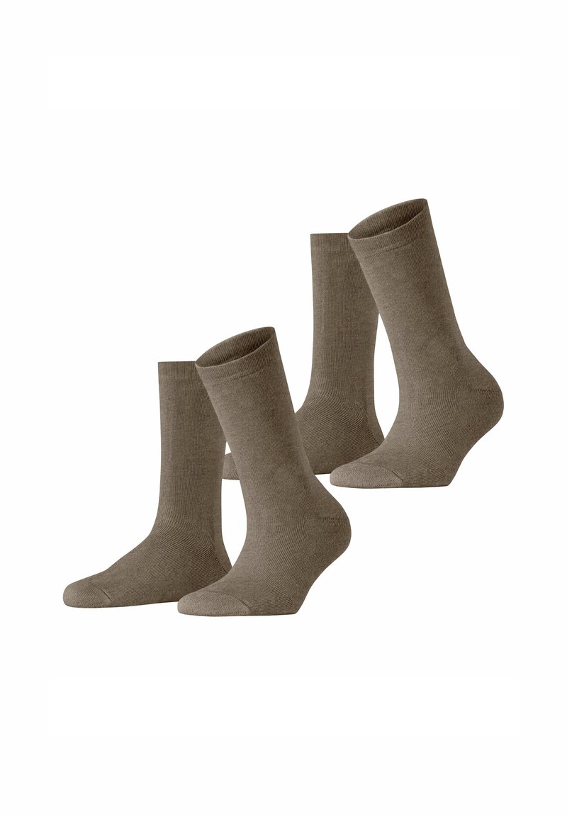 Esprit Cloud 2-Pack - Socken - nutmeg mel