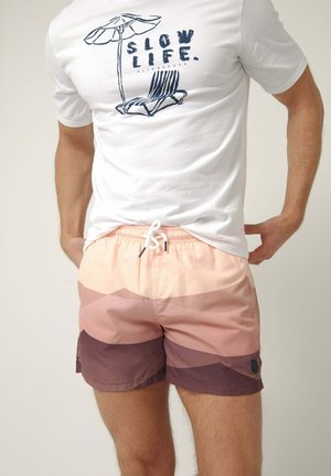 ALTONADOCK BAÑADOR SUNSET WAVES ROSA - Bañador corto - rosa