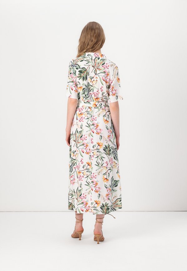 JDYSTARSEZEN LIFE 2/4 MIDI - Shirt dress - cloud dancer3