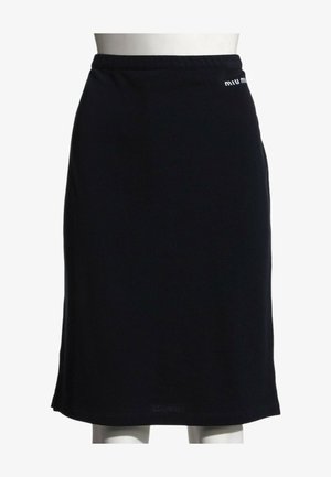 Miu Miu, MID-LENGTH SKIRT NAVY - Jupe trapèze - dark blue