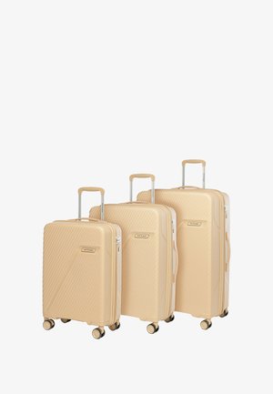 WITTCHEN LUGGAGE SET - Trolley - beige