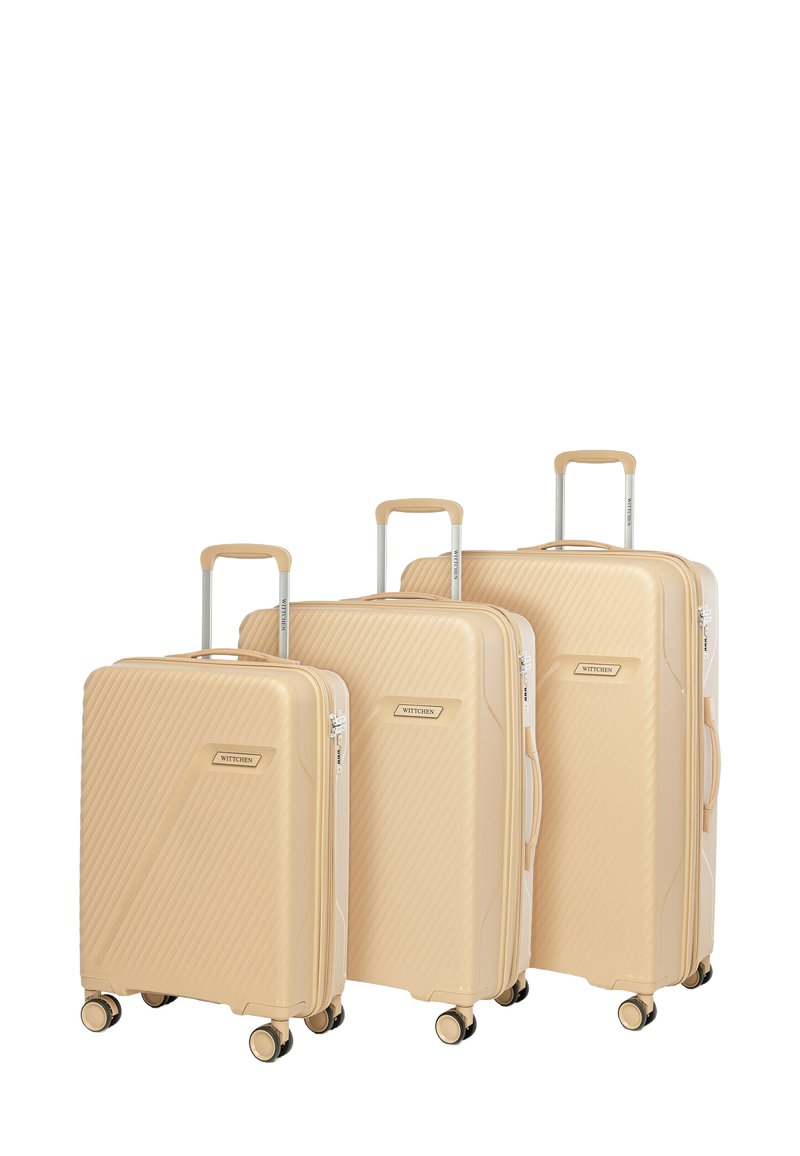 WITTCHEN LUGGAGE SET - Trolley - beige