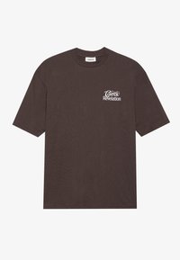UNISEX - Marškinėliai su spaudiniu - dark brown