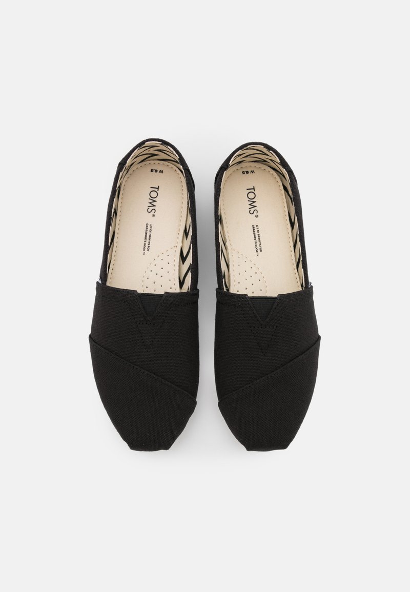 TOMS Slip-ons - black/black - Zalando.ie