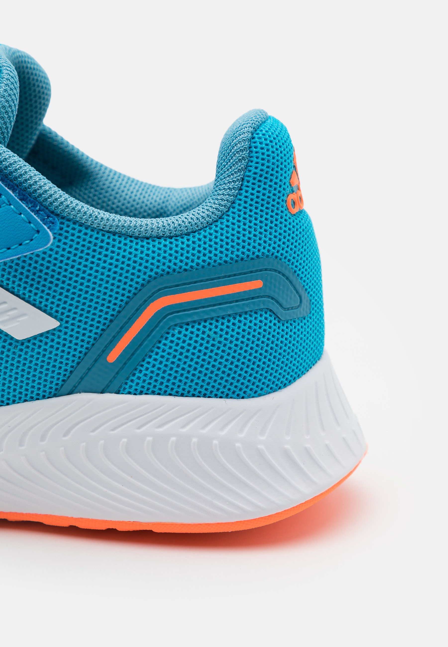 adidas Performance RUNFALCON 2.0 UNISEX - Hardloopschoenen neutraal - solar  blue/footwear white/hazy blue/koningsblauw - Zalando.nl