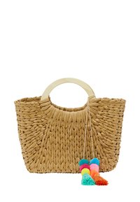 Handbag - dark beige