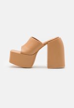 RAID BINA - Heeled mules - nude - Zalando.ie