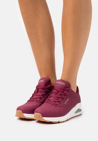 Skechers Sport UNO - Sneakers basse - burgundy