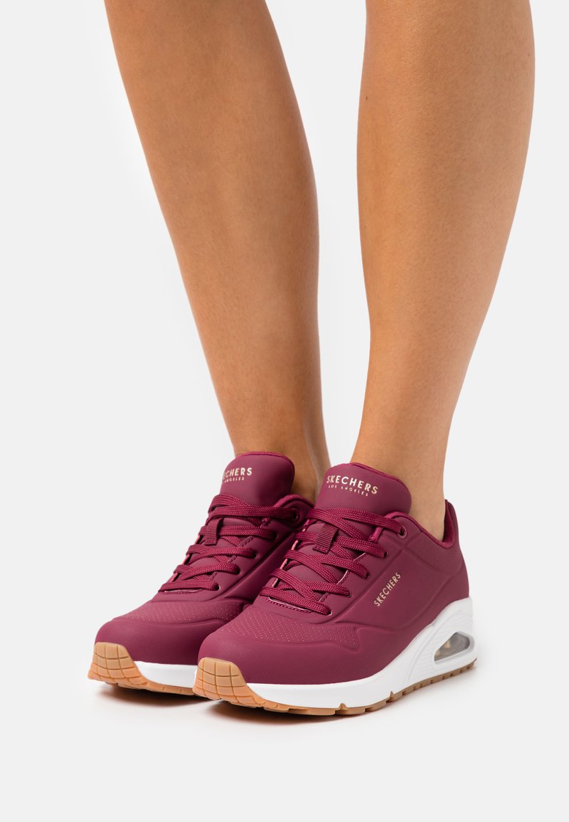 Skechers Sport UNO - Sneakers basse - burgundy