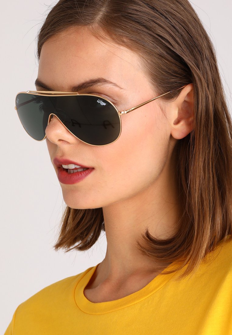 Ray ban wings gold Clearance