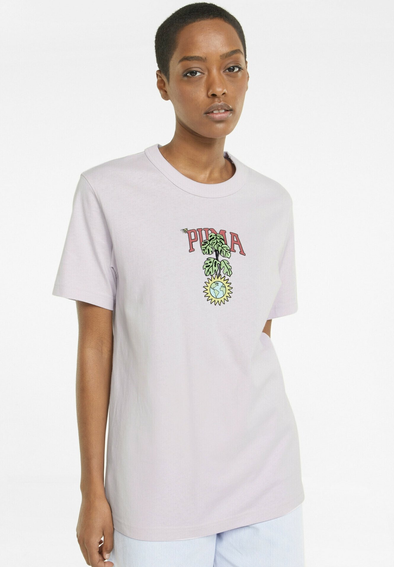 Puma DOWNTOWN RELAXED GRAPHIC - Print T 