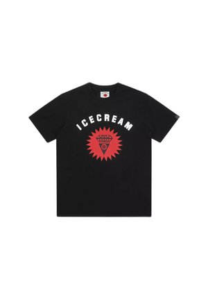 Icecream SIGNET LOGO - T-shirt imprimé - black