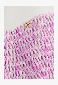 Geselecteerd, lilac purple zigzag print