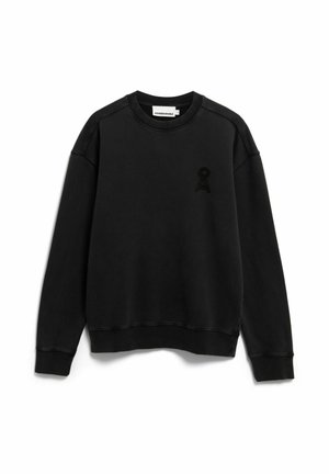 ARMEDANGELS, ICONIC Å GMT DYE - Sweatshirt - black washed