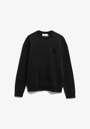 ARMEDANGELS, ICONIC Å GMT DYE - Sweatshirt - black washed